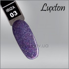 Гель-лак LUXTON Ibiza 3, светоотражающий сиреневый с блестками и шиммерами, 10мл