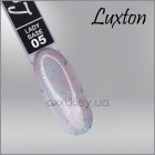 Камуфлирующая база LUXTON Lady Base 5, молочный с розовым шиммером и зелено-бирюзовой поталью, 10мл