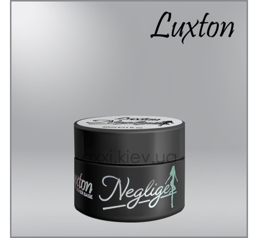 Камуфлирующая база для гель-лака LUXTON Neglige Base 3, светлая лиловая с шиммером, 30мл