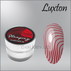 Гель-краска для стемпинга LUXTON Stamping Gel Paint 15 красно-оранжевая, 5мл