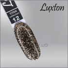 Гель-лак LUXTON Titan 12 серебро с блестками, 10мл