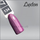 Гель-лак LUXTON 134 фиолетовый с блестками, 10мл