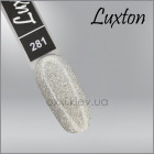 Гель-лак LUXTON 281, серые блёстки, 10мл