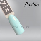 Гель-лак LUXTON 29 бирюзовый с микроблеском, 10мл