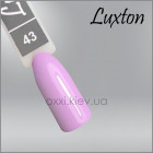 Гель-лак LUXTON 43 светло-розовый, эмаль, 10мл