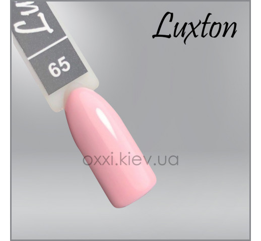 Гель-лак LUXTON 65 дымчато-розовый, 10мл