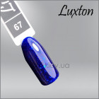 Гель-лак LUXTON 67 темно-синий с блестками, 10мл