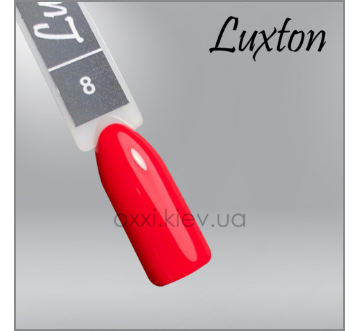 Гель-лак LUXTON 8 коралловый, эмаль, 10мл