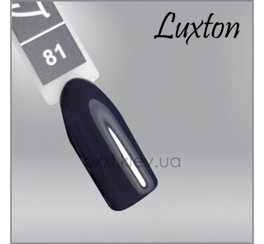 Гель-лак LUXTON 81 сине-серый, 10мл