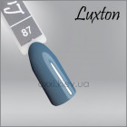 Гель-лак LUXTON 87 серо-бирюзовый, 10мл