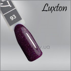 Гель-лак LUXTON 93 розовый баклажан с шиммерами, 10мл