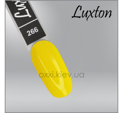 Гель-лак LUXTON 266, желтый, 10мл