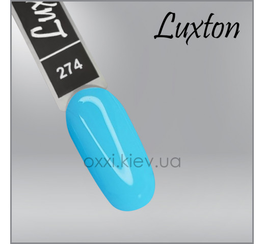 Гель-лак LUXTON 274, небесно голубой, 10мл