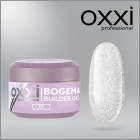 Моделирующий гель Builder Bogema Gel Oxxi Professional HEMA/TPO free, 1, молочный с голографическими блестками, 15мл