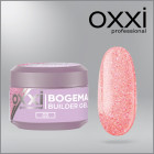 Моделирующий гель Builder Bogema Gel Oxxi Professional HEMA/TPO free, 2, персиковый с голографическими блестками, 15мл