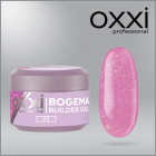Моделирующий гель Builder Bogema Gel Oxxi Professional HEMA/TPO free, 3, розовый с голографическими блестками, 15мл