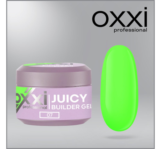 Моделирующий гель Oxxi Builder ProGel 7 HEMA/TPO free, салатовый, 15 мл