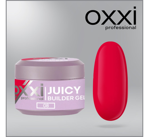 Моделирующий гель Oxxi Builder ProGel 8 HEMA/TPO free, коралловый, 15 мл