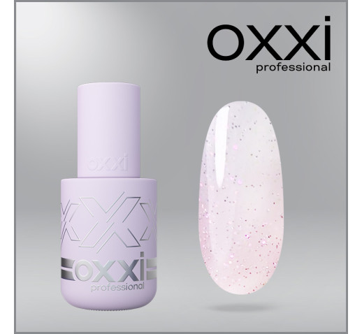 Полигель Liquid Poly Gel OXXI Professional, 28, молочный с розовым шимером, 10мл