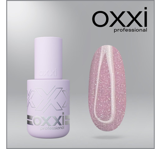 Полигель Liquid Poly Gel OXXI Professional, 44, розовый светоотражающий, 10мл