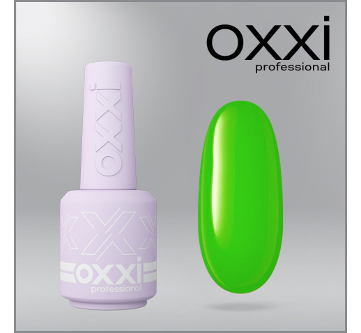 Полигель Liquid Poly Gel OXXI Professional, 54, салатовый неон, 15мл 