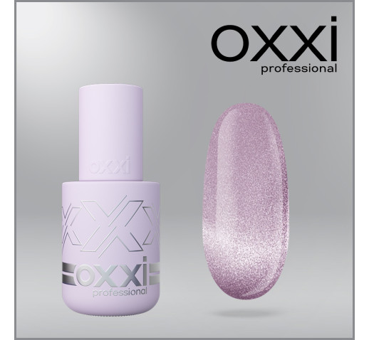 Гель-лак Oxxi Lux Silk Cat 4, розово-сиреневый, магнитный, 10мл