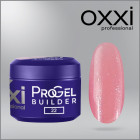 Моделирующий гель Oxxi Builder ProGel 22 HEMA/TPO free, коричнево-бежевый с блестками, 30 мл