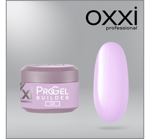 Моделирующий гель Oxxi Builder ProGel 4 HEMA/TPO free, молочно-розовый, 15 мл