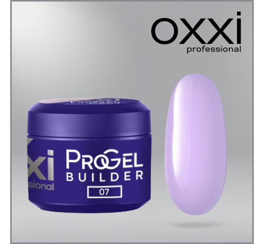 Моделирующий гель Oxxi Builder ProGel 7 HEMA/TPO free, нежно-сиреневый, 30 мл