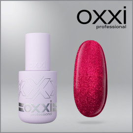 Гель-лак Oxxi Ruby Cat 2, красно-малиновый, магнитный, 10мл 