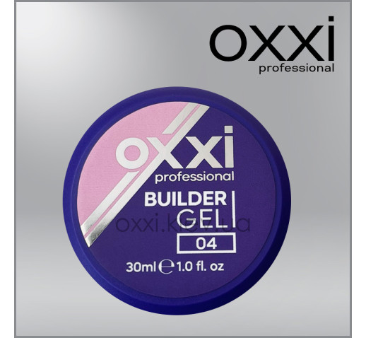 Моделирующий гель Builder Gel Oxxi Professional, 4, 30мл