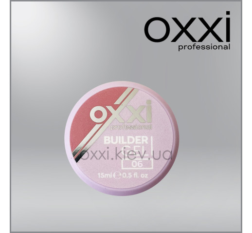 Моделирующий гель Builder Gel Oxxi Professional, 6, 15мл