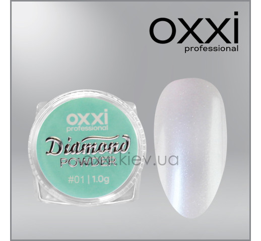 Зеркальная пудра втирка Diamond Powder OXXI Professional 1, 1гр.