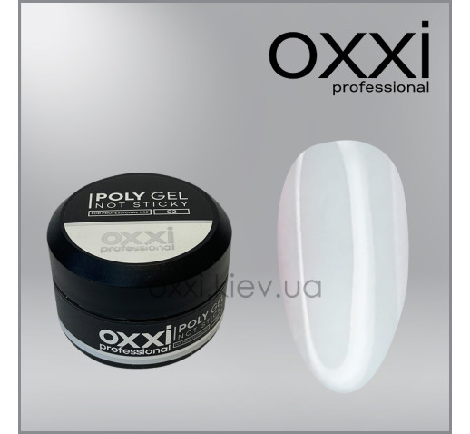 Полигель  Poly Gel Not Sticky  OXXI Professional, 2, молочный, 30мл 