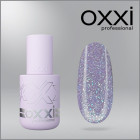 Камуфлирующая база Sugar Base Oxxi Professional 7, фиолетовая с глиттером, 10мл 
