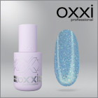 Камуфлирующая база Sugar Base Oxxi Professional 8, светло-синяя с глиттером, 10мл