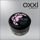 Камуфлирующая база для гель-лака Oxxi Professional Cover Base Coat 8 нежно-розовая с серебряным шиммером, 30мл