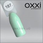 Гель-лак Oxxi 187 бледный салатовый, эмаль, 10мл