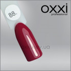 Гель-лак Oxxi 88 темный красно-малиновый, эмаль, 10мл