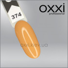 Гель-лак Oxxi 374, нежно-абрикосовый, эмаль, 10мл