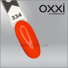 Гель-лак Oxxi 334, огненно-оранжевый, 10мл