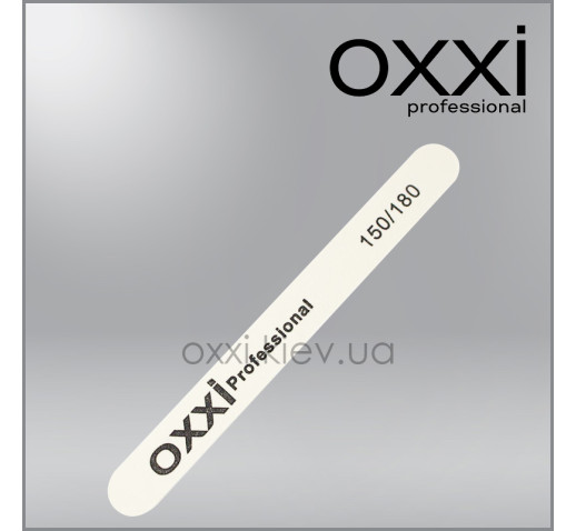 Пилка тонкая на деревянной основе Oxxi 150/180